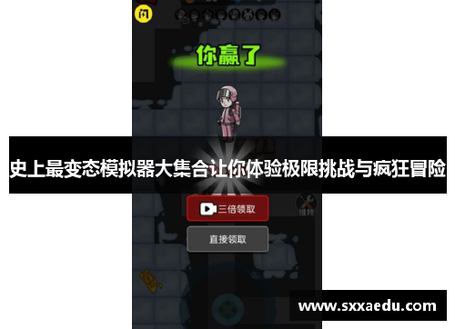 史上最变态模拟器大集合让你体验极限挑战与疯狂冒险